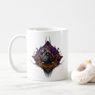 Mug Tête Alien - violet