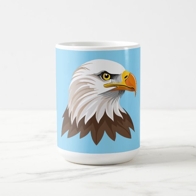 Mug Tête d'aigle américain (Centre)