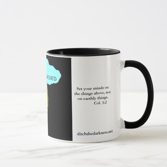 Mug Tête dans le nuage (Droite)