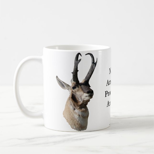 Mug Tête d'antilope d'Amérique A18 (Gauche)