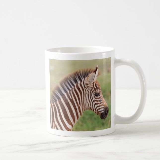 Mug Tête de bébé zèbre, Tanzanie (Droite)