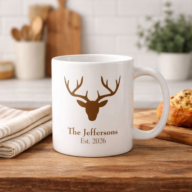 Mug Tête de cerf du Pays Décor (Créateur téléchargé)