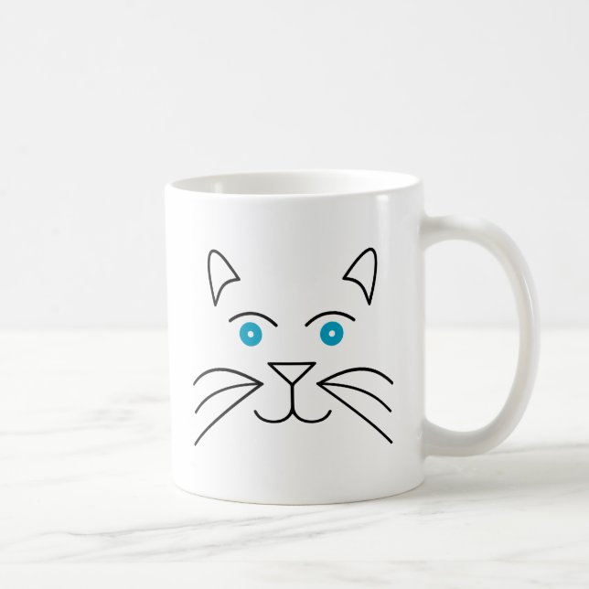 Mug Tête de chat (Droite)