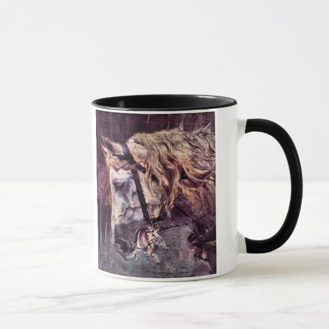 Mug Tête de cheval par Giovanni Boldini, Art ancien (Droite)