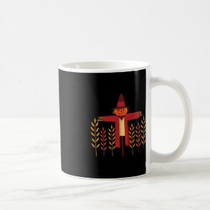 Mug Tête de Citrouille de Scarecrow Champ de blé Autom