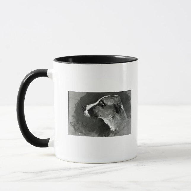 Mug Tête de Henri De Toulouse-Lautrec | d'un chien (Gauche)