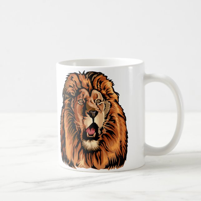 Mug tête de lion (Droite)