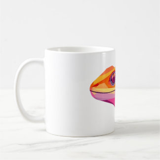 Mug Tête de Lizard au coucher du soleil du désert