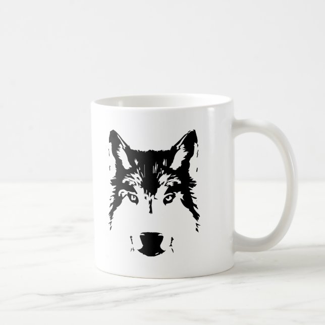 Mug Tête de loup (Droite)