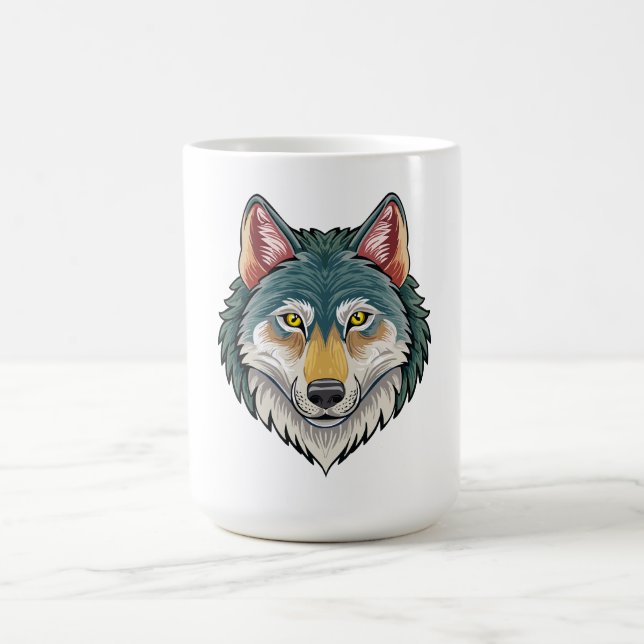 Mug Tête de loup de face (Centre)