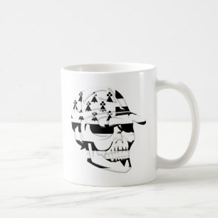 Mug Tête de mort Bretagne