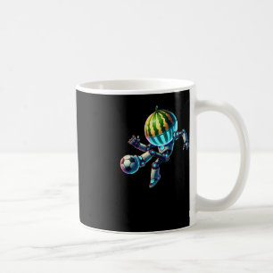 Mug Tête de pastèque de robot Football Dribble Kick
