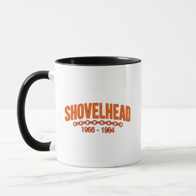Mug Tête de pelle 1966 - 1984 Motard (Gauche)