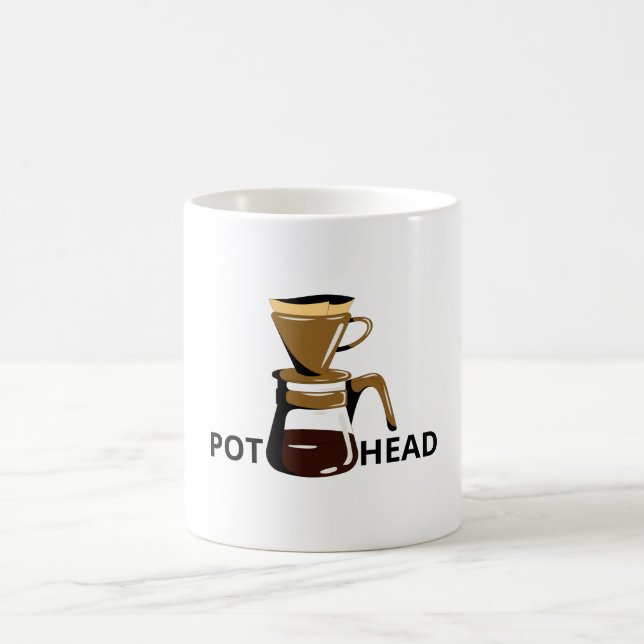 Mug Tête de pot de café (Centre)