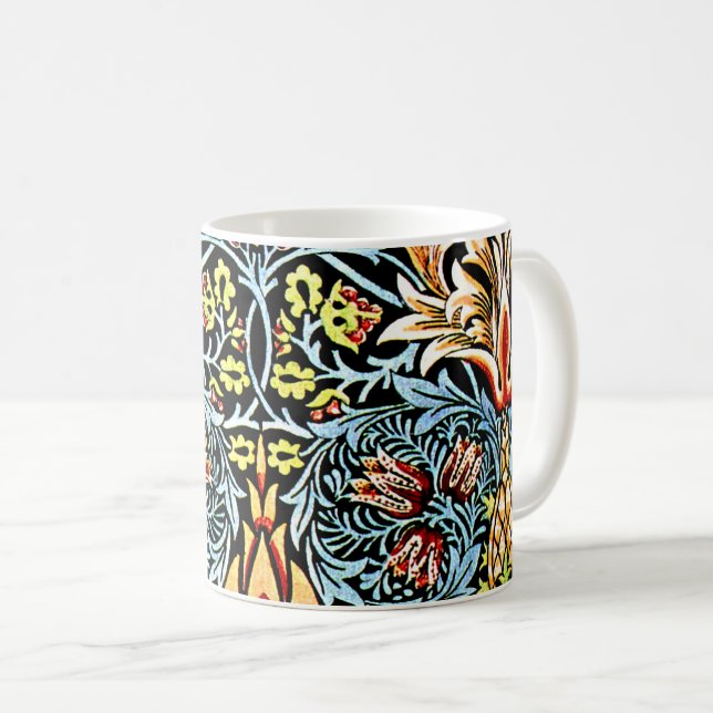 Mug Tête de serpent, un modèle de William Morris (Devant droit)
