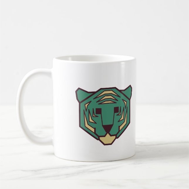 Mug Tête de tigre bleue (Gauche)