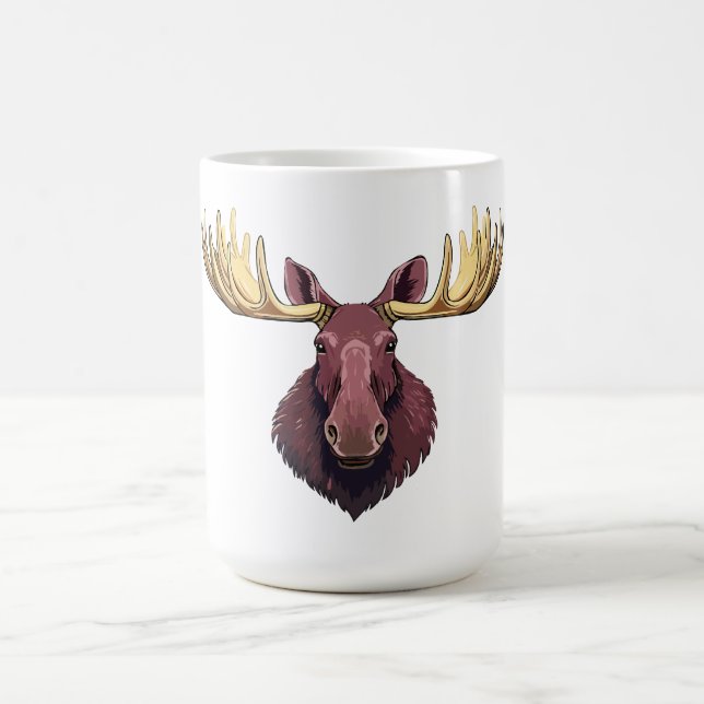 Mug Tête d'élan mâle (Centre)