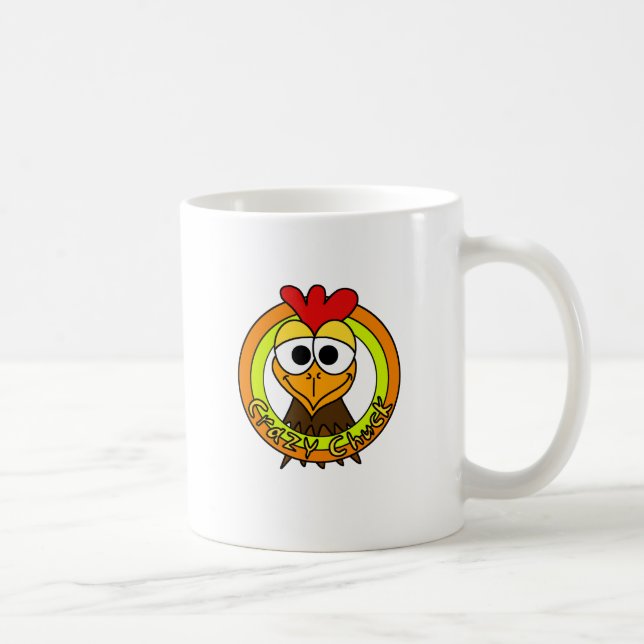 Mug Tête folle de poulet de mandrin (Droite)