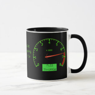 Mug Tête personnalisable d'essence de vitesse