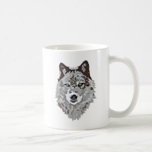 Mug Tête stylisée de loup