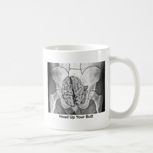 Mug Tête Vers Le Haut (Droite)