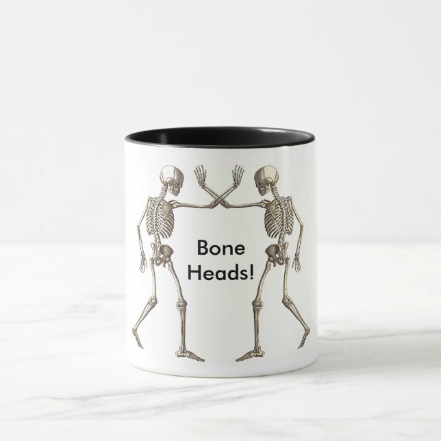 Mug Têtes d'os Skeletons Sparer Boneheads Café (Centre)