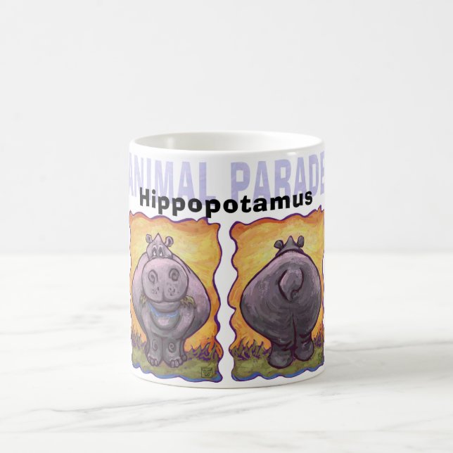 Mug Têtes et queues d'hippopotames (Centre)