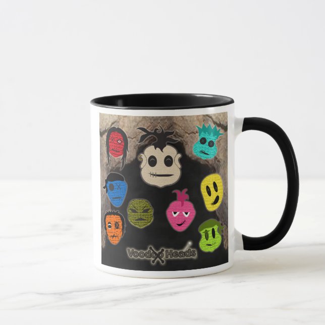 Mug Têtes vaudou ~ Grotte (Droite)