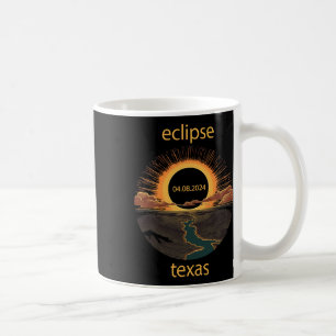 Mug Texas Eclipse 8 avril 2024 04.08.2024 Texas Solar