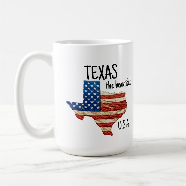 Mug TEXAS la belle USA (Gauche)