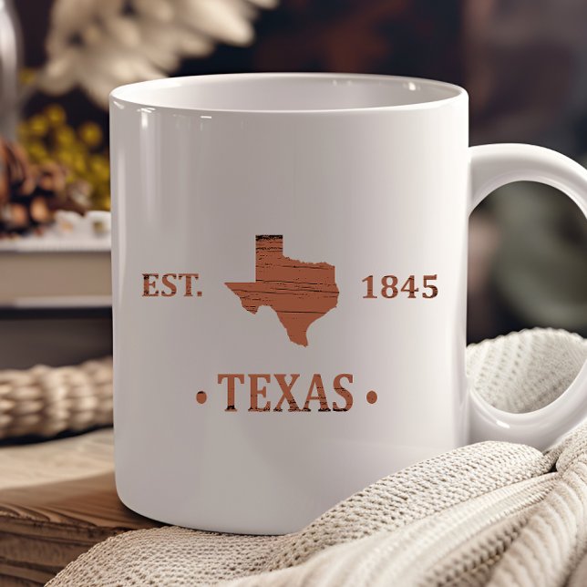 Mug texas l'état étoile solitaire (Créateur téléchargé)