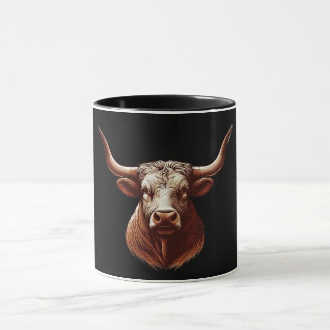 Mug Texas Longhorn (Centre)