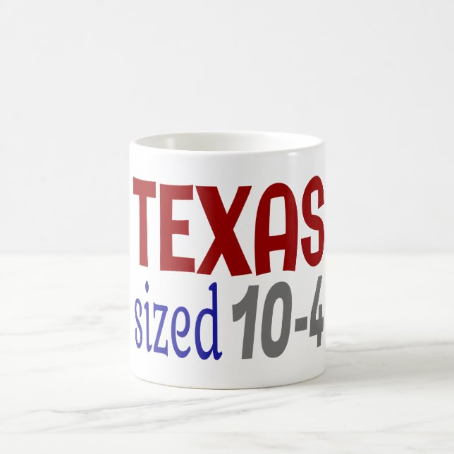 Mug Texas taille 10-4 LettreKenny (Centre)