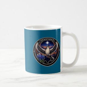 Mug Texas Tx Rebel Bird Alliance Œuvre d'art