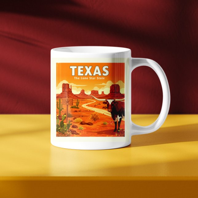 Mug Texas vintage (Créateur téléchargé)