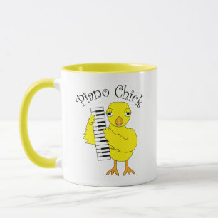 Mug Texte de la sélection de piano