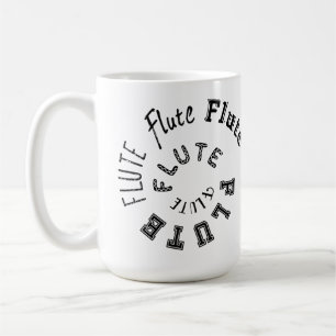 Mug Texte de la spirale de flute