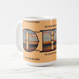 Mug Texte de levée de soleil OBX