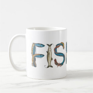 Mug Texte de pêche