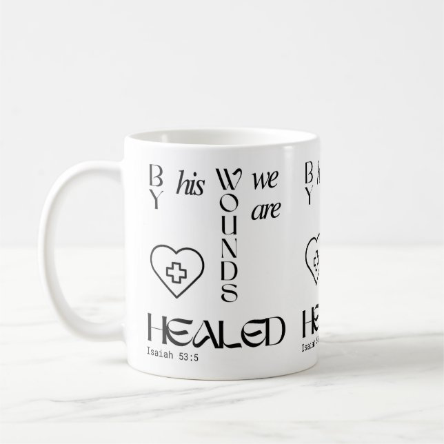 Mug Texte/Mug/Tasse Chrétienne/Jésus/Cuisine/Foi (Gauche)