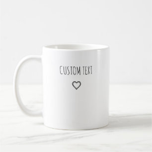 Mug Texte Personnalisable avec Vos Mots Cadeau Noë