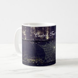 Mug Texte personnalisé/ Automne Forêt Éffrayante Dépla