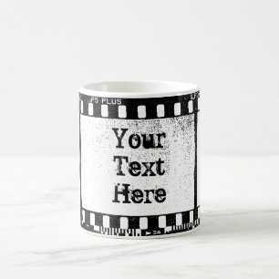 Mug Texte personnalisé du film de 35 mm