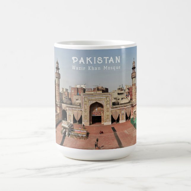 Mug Texte personnalisé Pakistan (Centre)