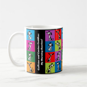 Mug Texte personnalisé Whippet Wake-Up Wonder