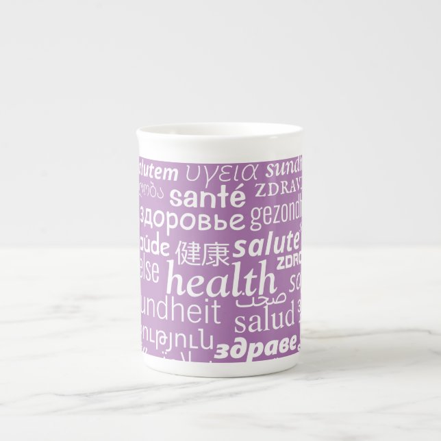 Mug Texte Santé (Devant)