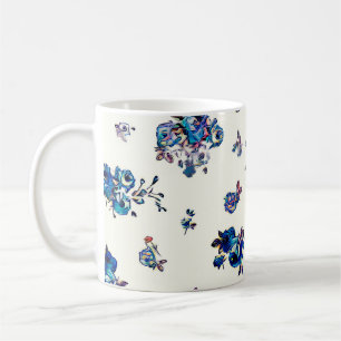 Mug Textile et papier peint motifs sans soudure. i num