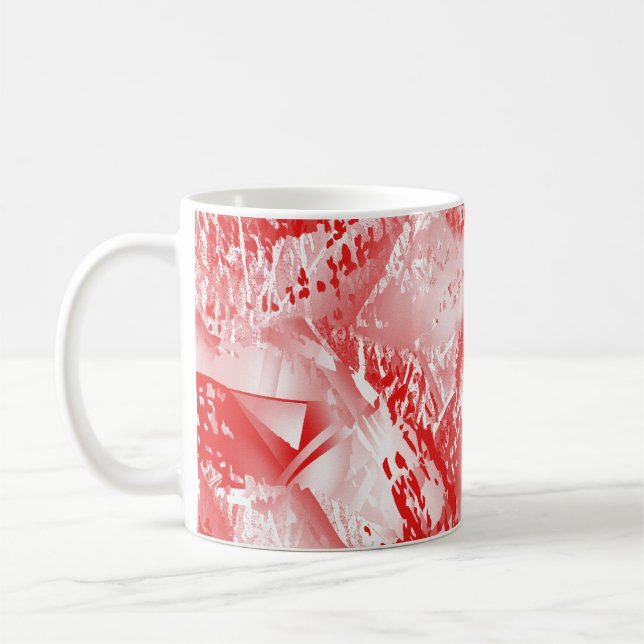 Mug texture Abstraite répétition créative moderne moti (Gauche)