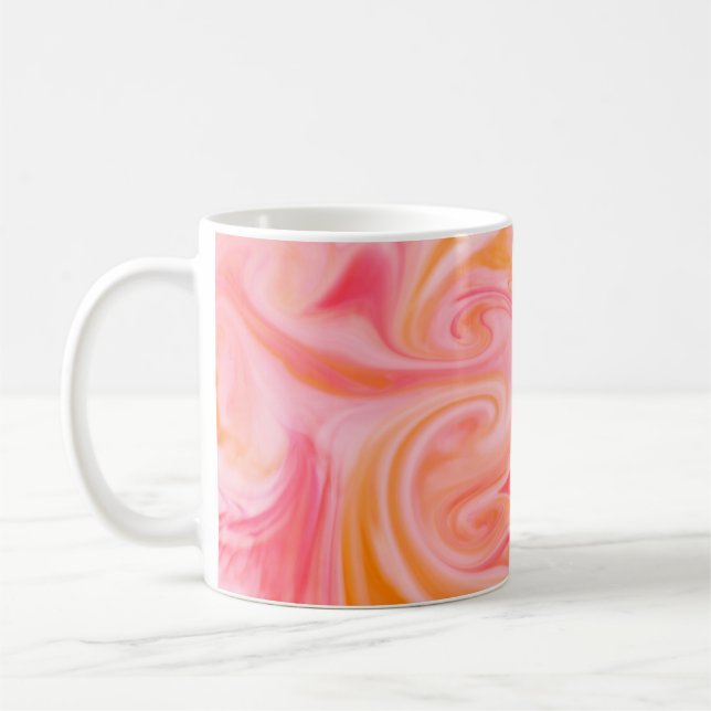 Mug texture arrière - plan Abstraite de tourbillon ou  (Gauche)