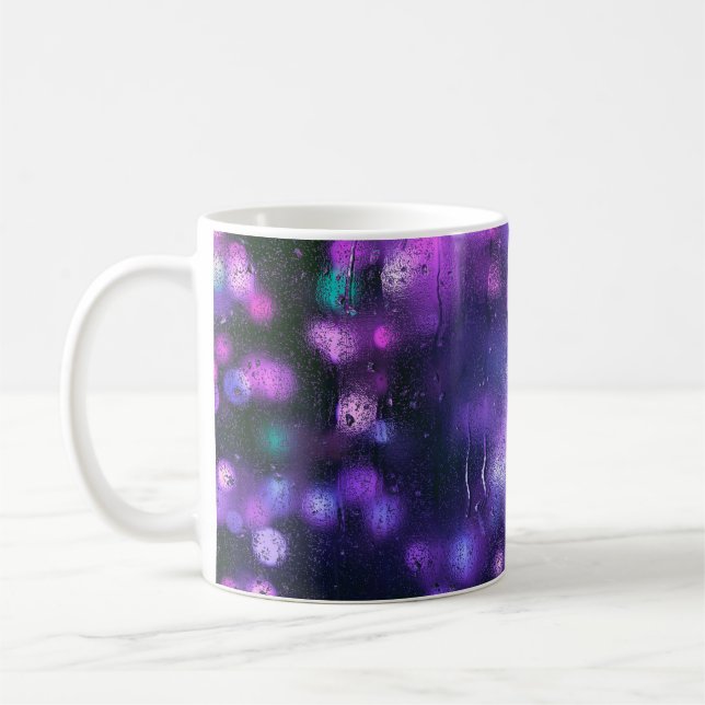 Mug texture arrière - plan Abstraite violette (Gauche)